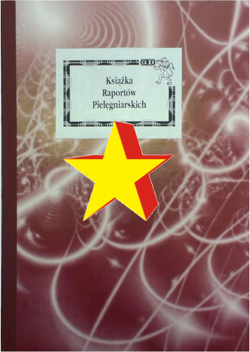 Szp-15 Książka raportów pielęgniarskich (A4) 10ks.
