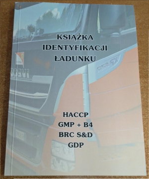 Książka Identyfikacji Ładunku HACCP, GMP+B4, BRC S&D